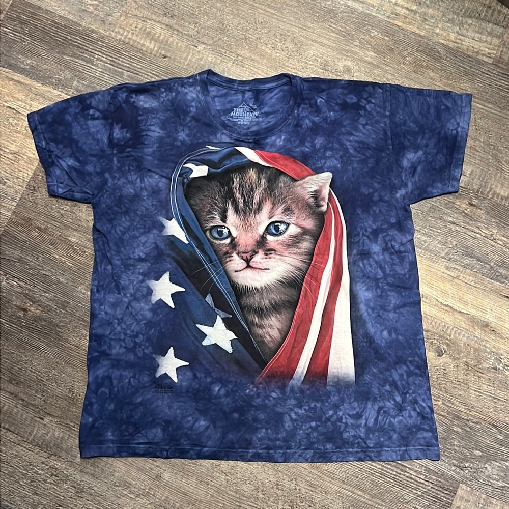 Cat American Flag Shirt
